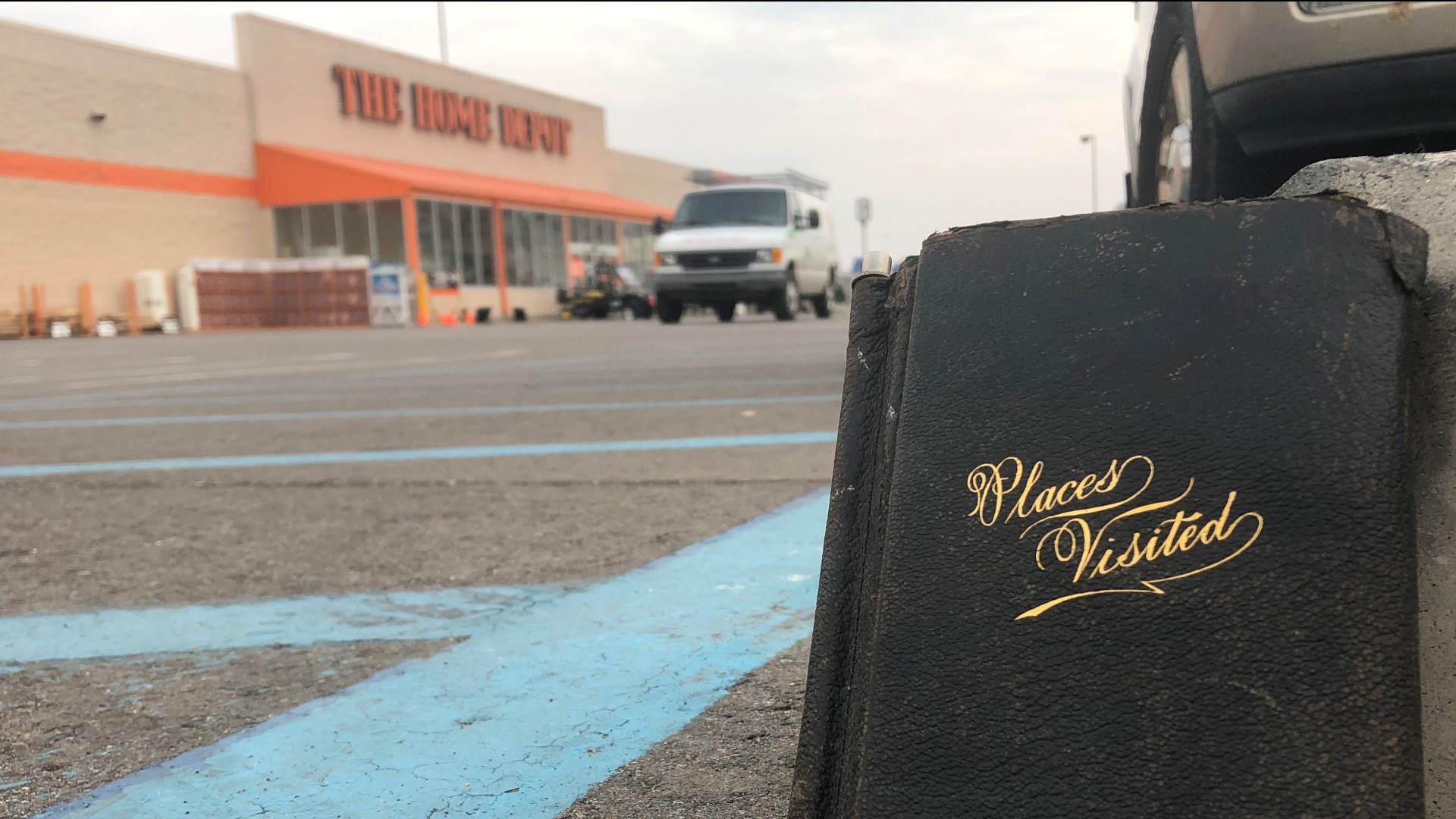 On Wednesday, Dec. 9, a customer in the parking lot at the Home Depot store in Plainwell, Mich.,  found a diary that holds information dating back to 1908.