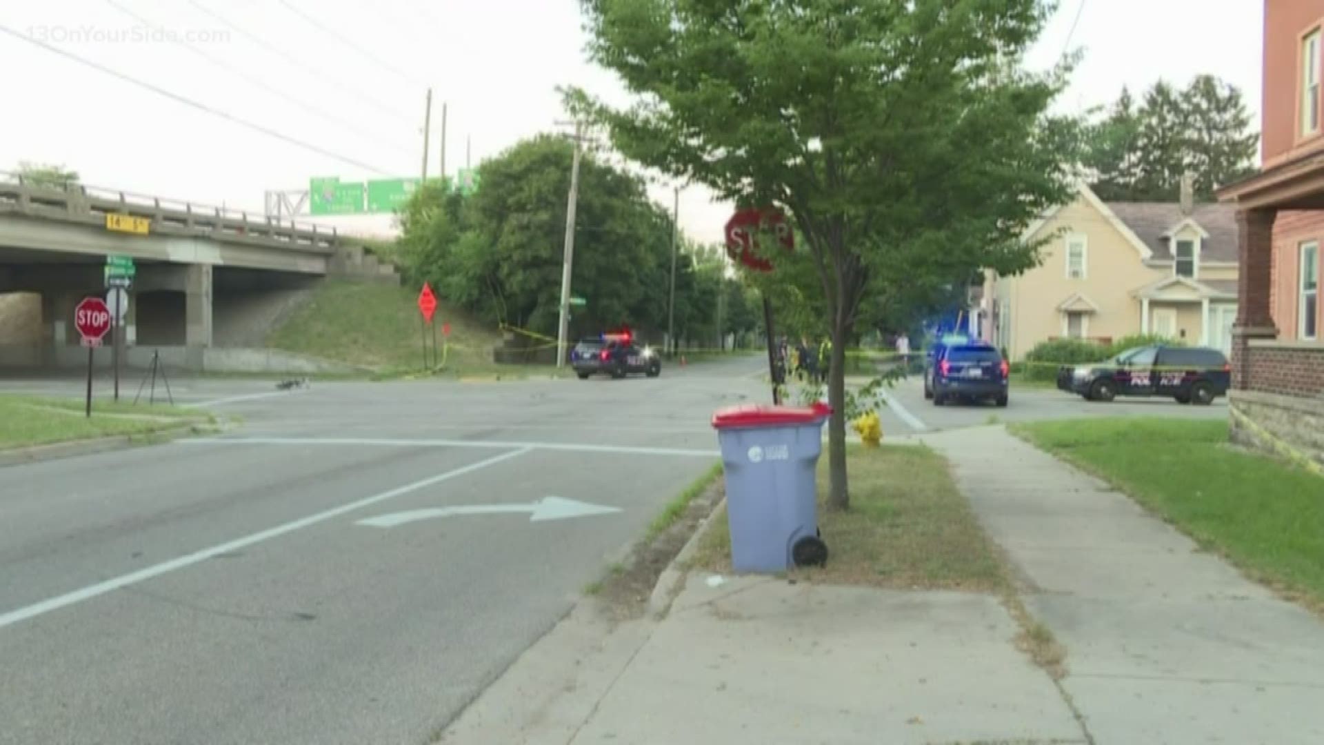 A bicyclist is dead after being hit by a semi-truck in Grand Rapids early Thursday morning. The family of the Grand Rapids man says he was biking home after working third-shift. He did not stop at the intersection and hit the semi.