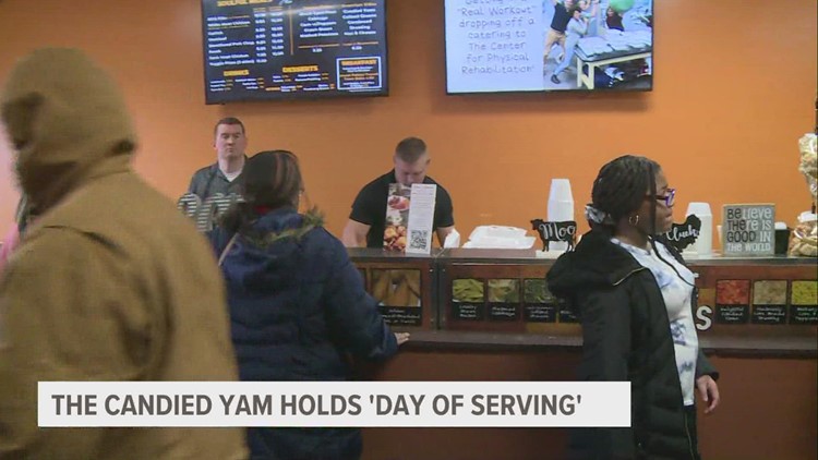 The Candied Yam holds 'Day of Serving' to recognize MLK Day