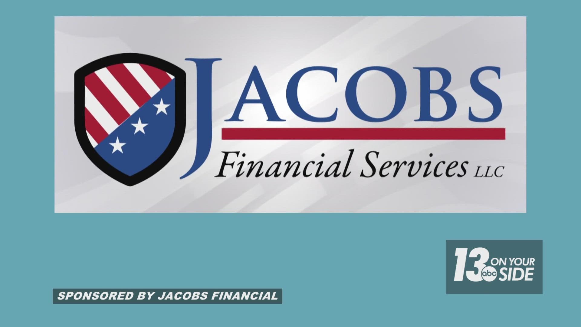 Tom Jacobs from Jacobs Financial Services can help plan your retirement.