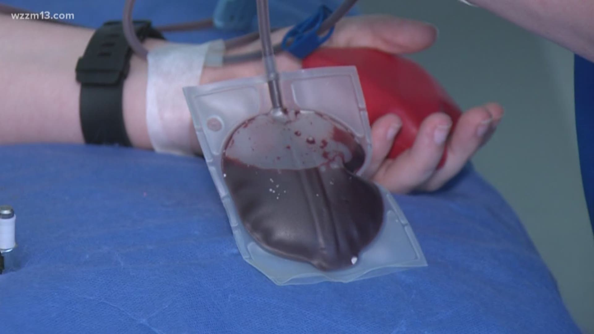 Demand for blood in Michigan higher after spring break