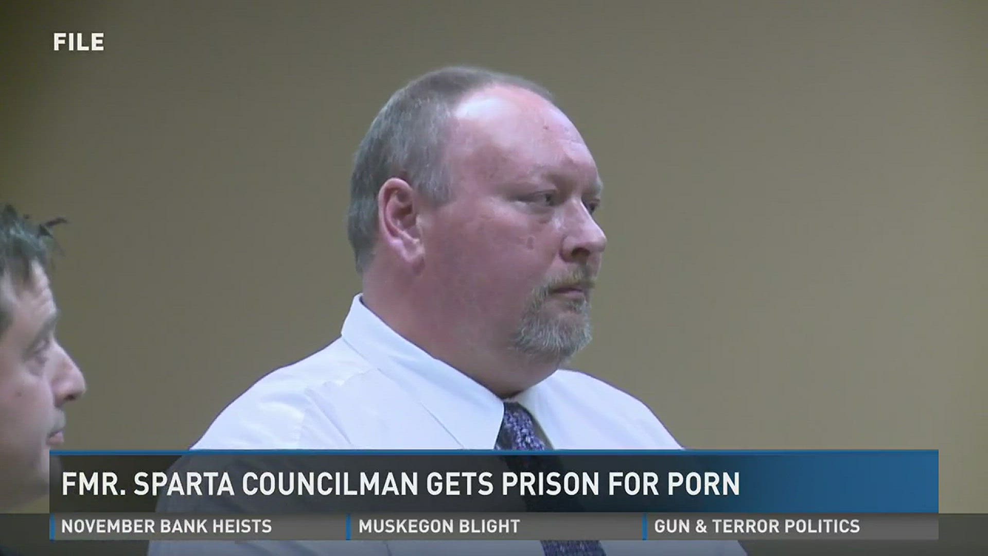 Jail Porn Captions - Ex-Sparta official gets jail, probation in child porn case | wzzm13.com