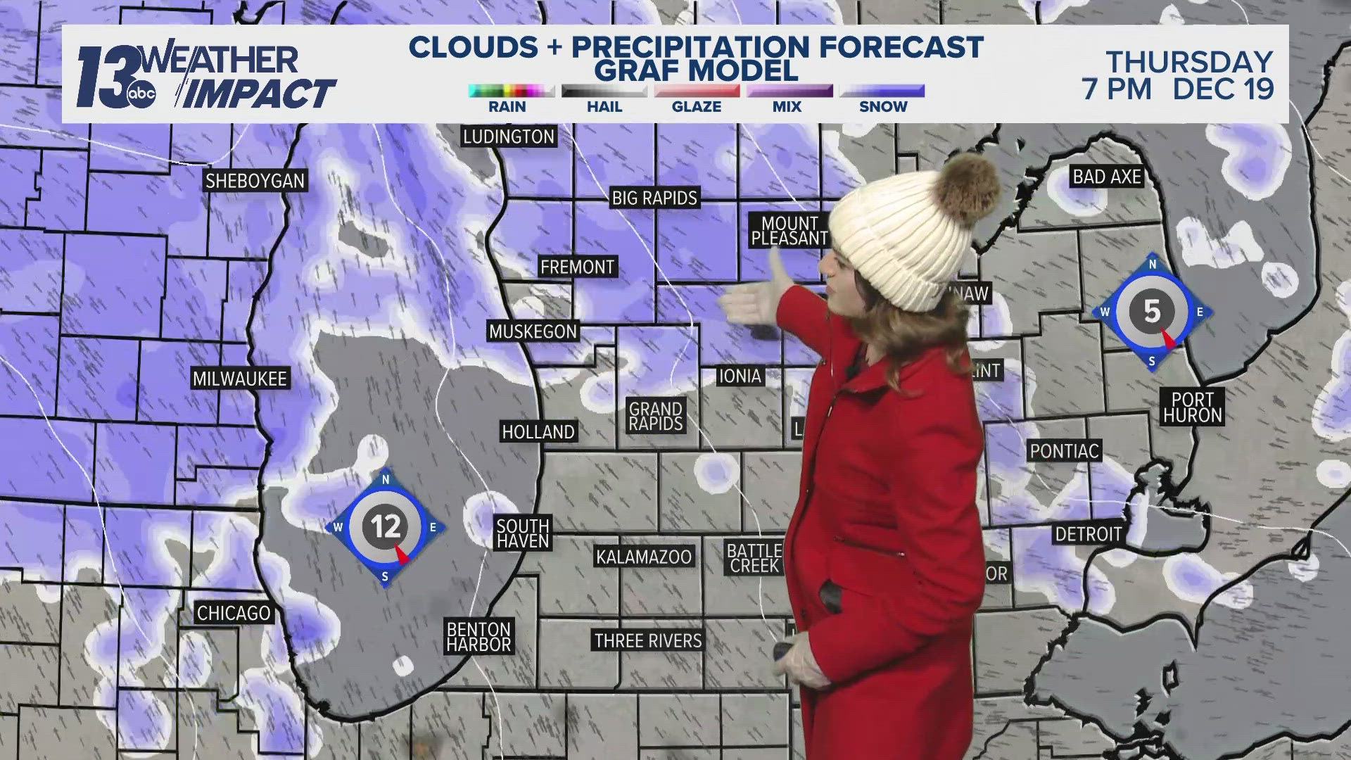 Enough snow in the forecast late Thursday into early Friday for some travel impacts.