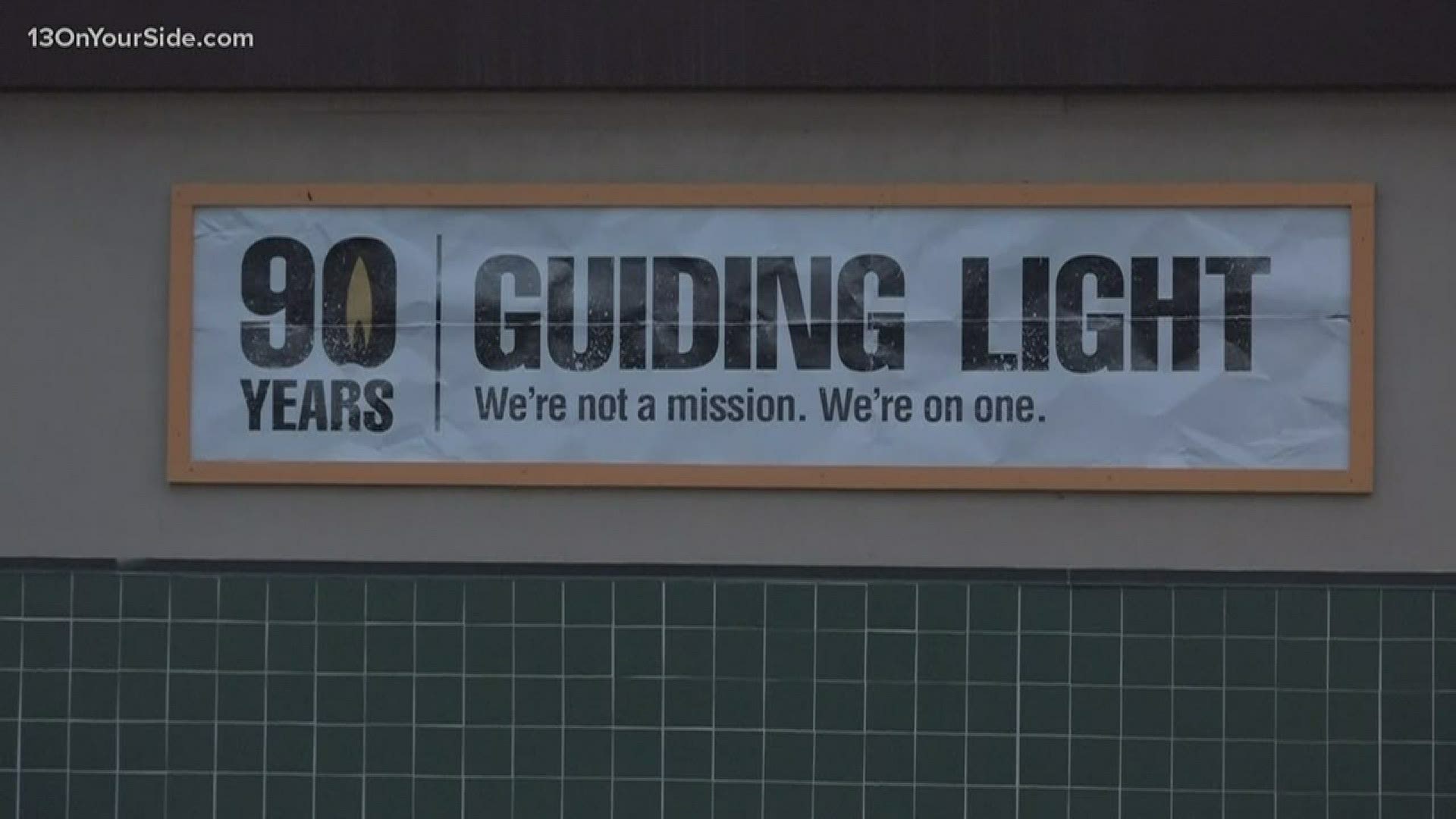 Homeless people who test positive are encouraged to stay and isolate here at the Guiding Light Mission, but it isn't a requirement.