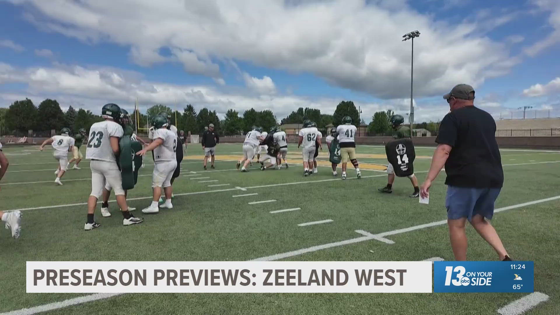 Ahead of the high school football season, we checked in with Zeeland West to see what they have in store.