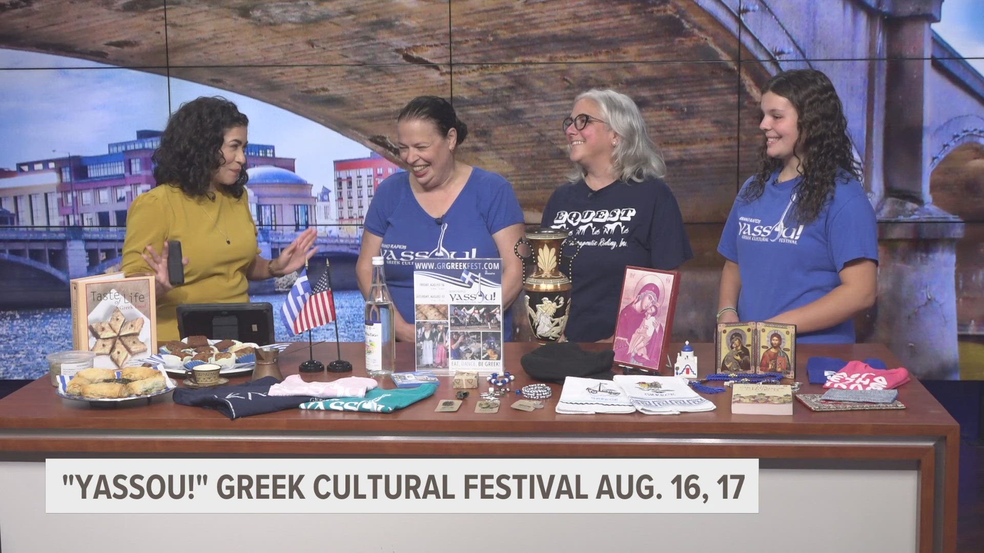 Organizers of the Yassou! Grand Rapids Greek Cultural Festival share some of what you can expect at this year's festival, Aug. 16-Aug. 17.