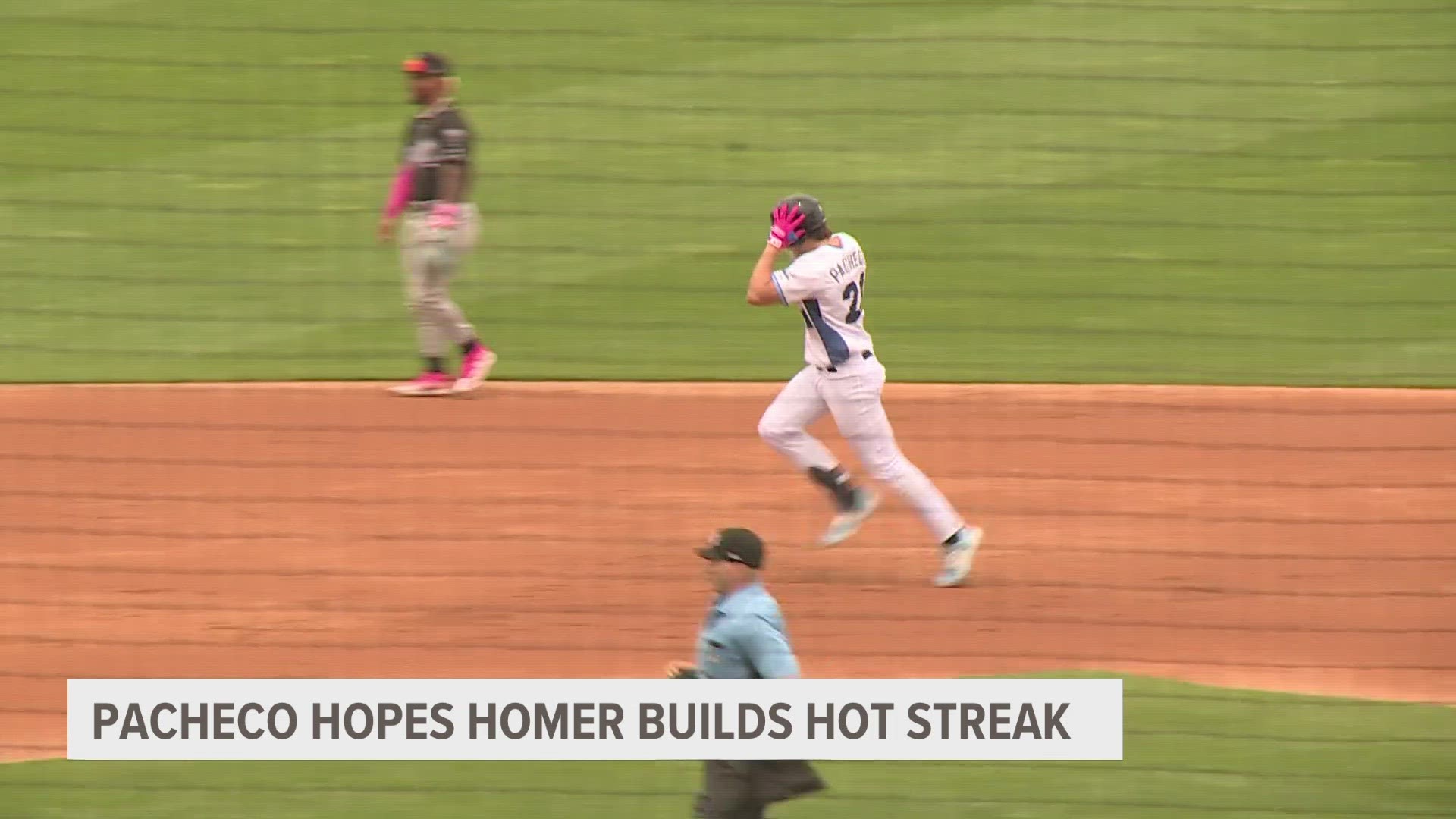 Whitecaps' Izaac Pacheco hopes Mother's Day home run leads to hot streak