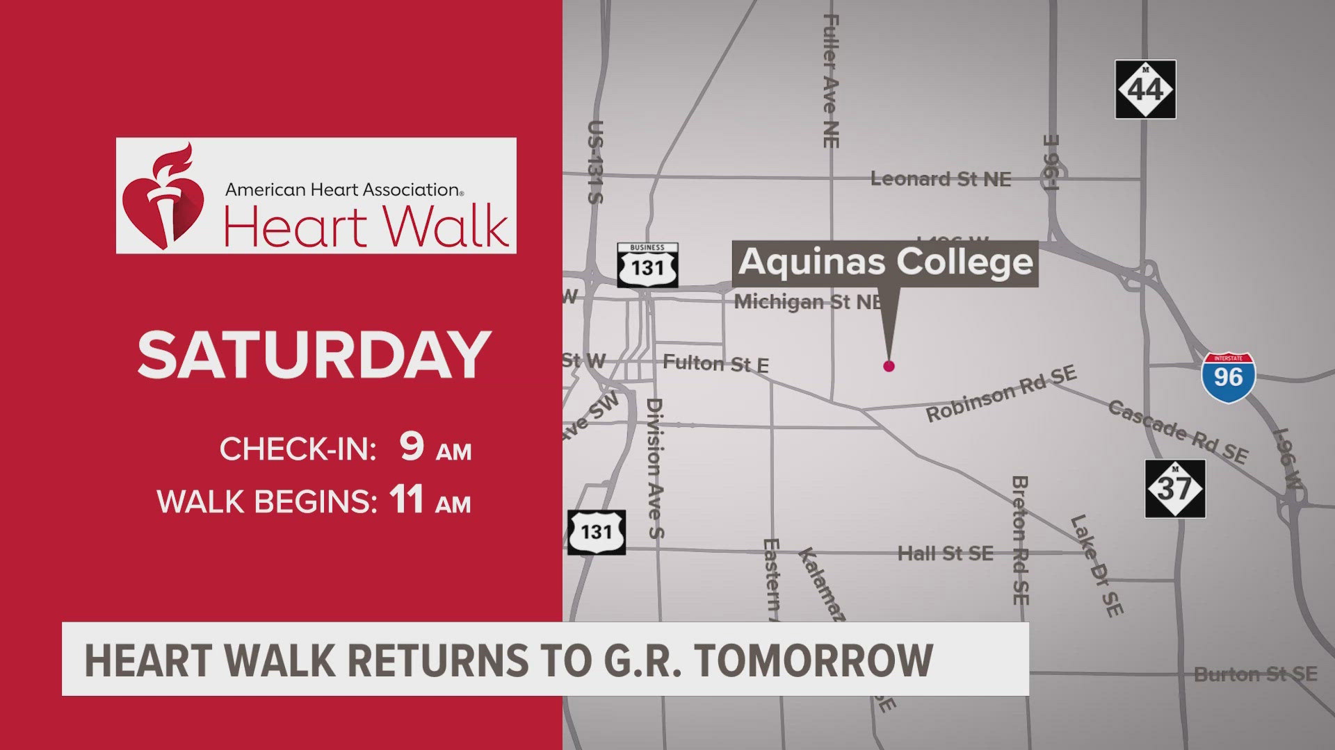 Heart disease and stroke can be life-changing in many ways. The Heart Walk is a way to raise awareness and help eradicate these diseases.