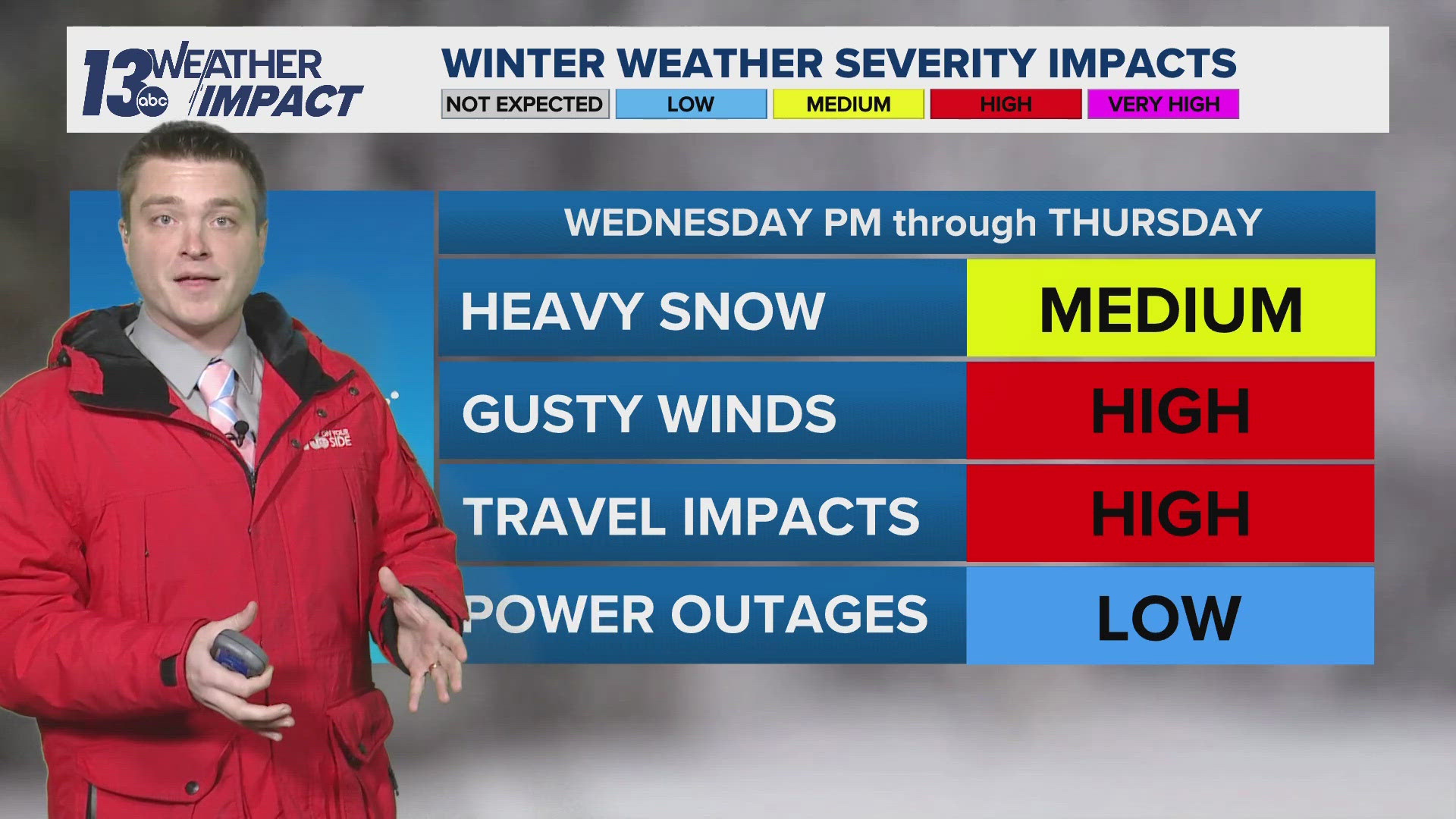 Most of West Michigan will be under a winter storm warning.