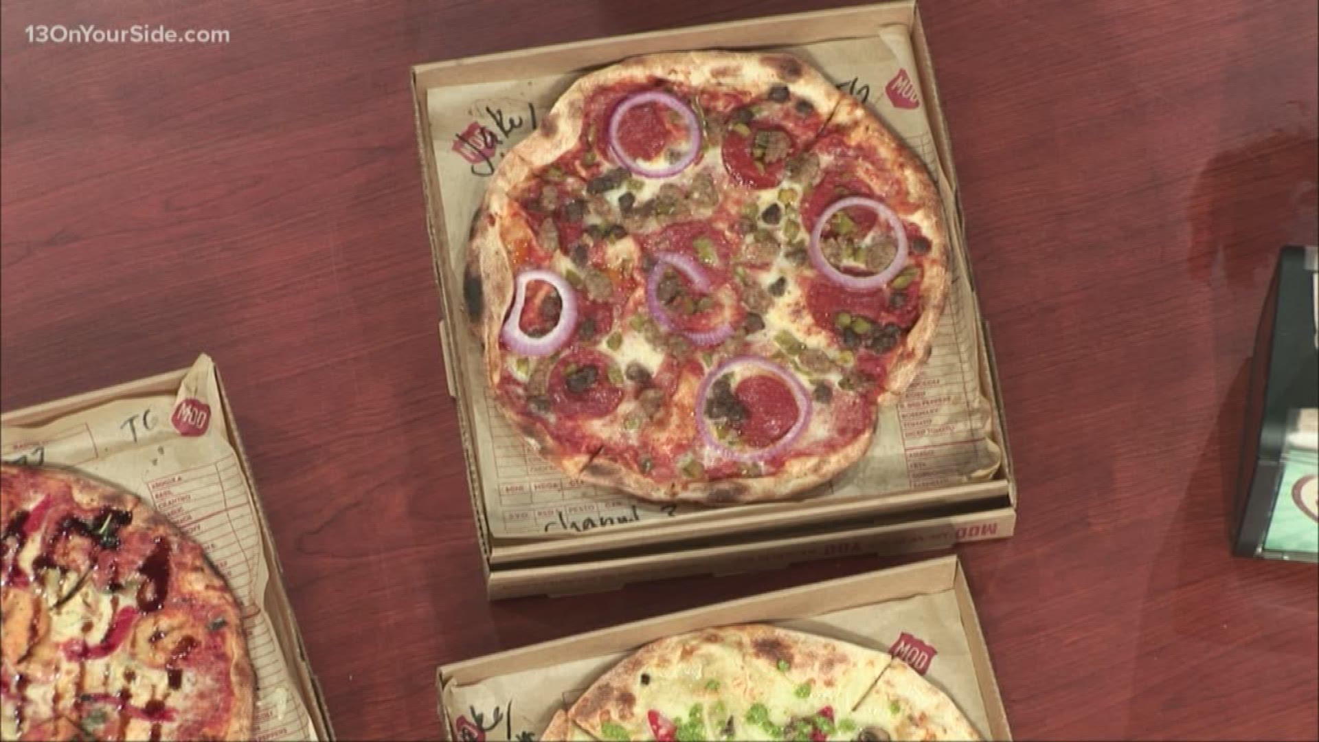 MOD Pizza has partnered up with New City Kids of Grand Rapids and the Community Healing Center in Kalamazoo to raise money for their organizations.
