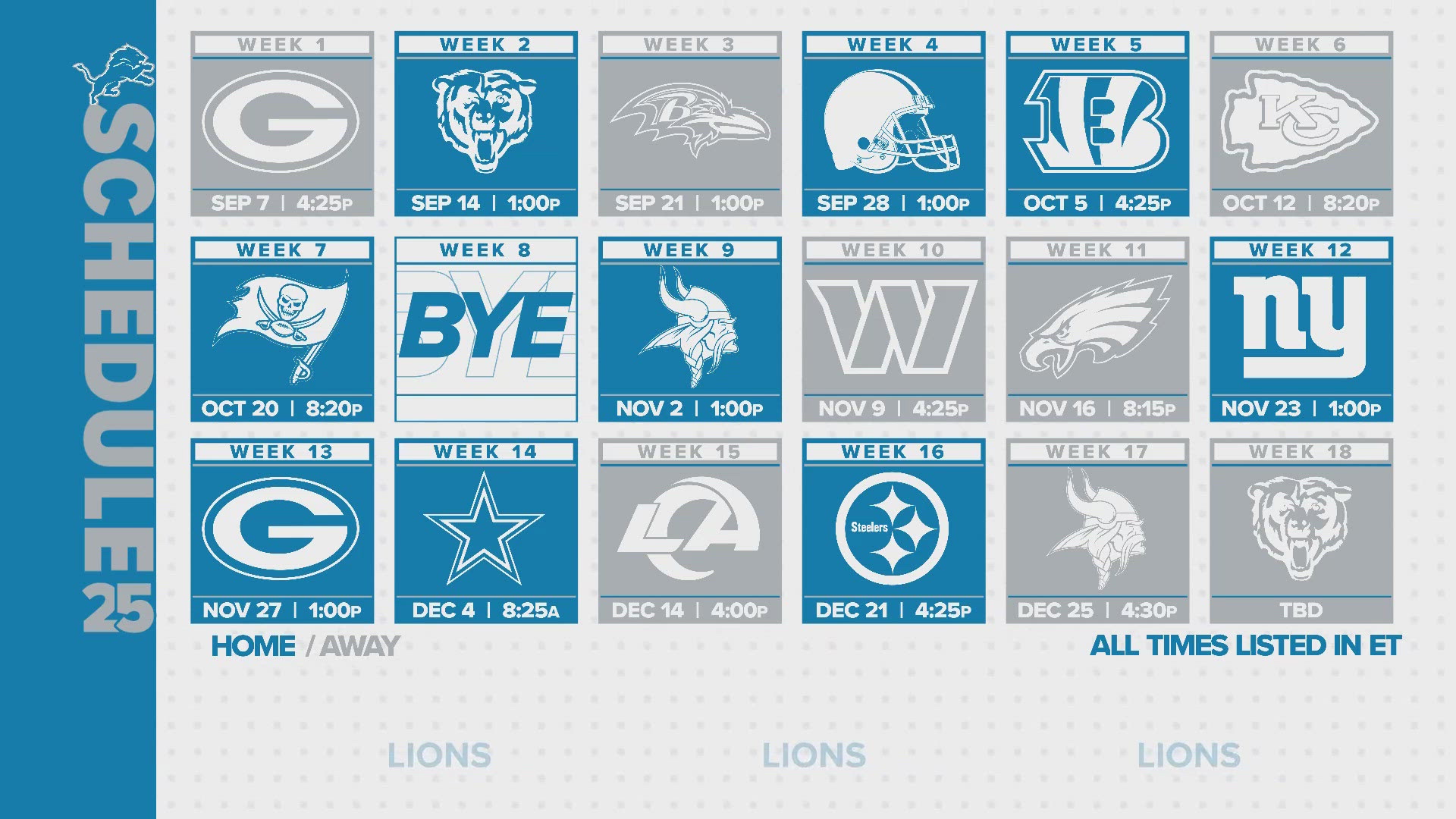 Get ready, Lions fans!