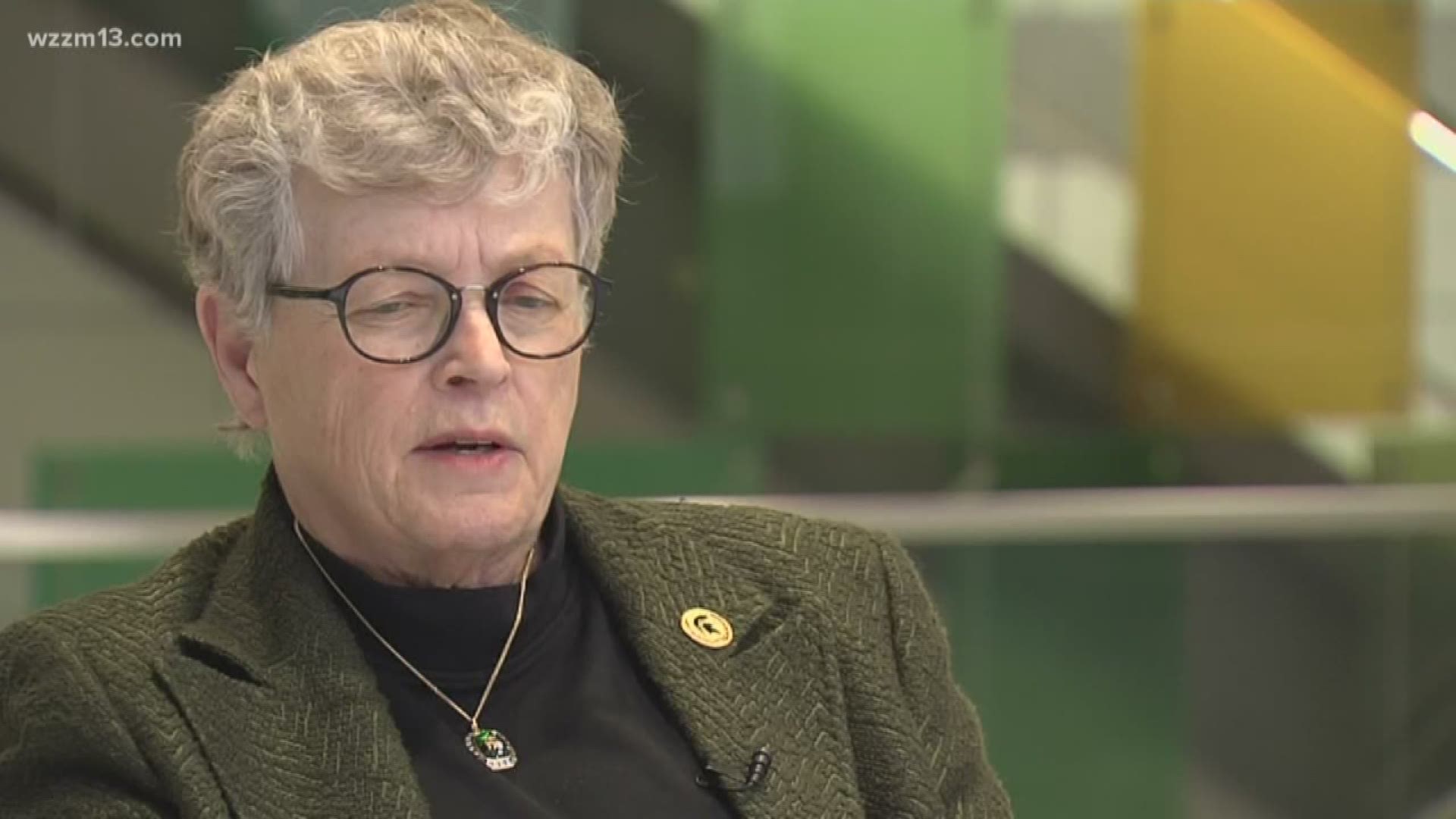West Michigan State Senator Schuitmaker has her thoughts on the MSU president.