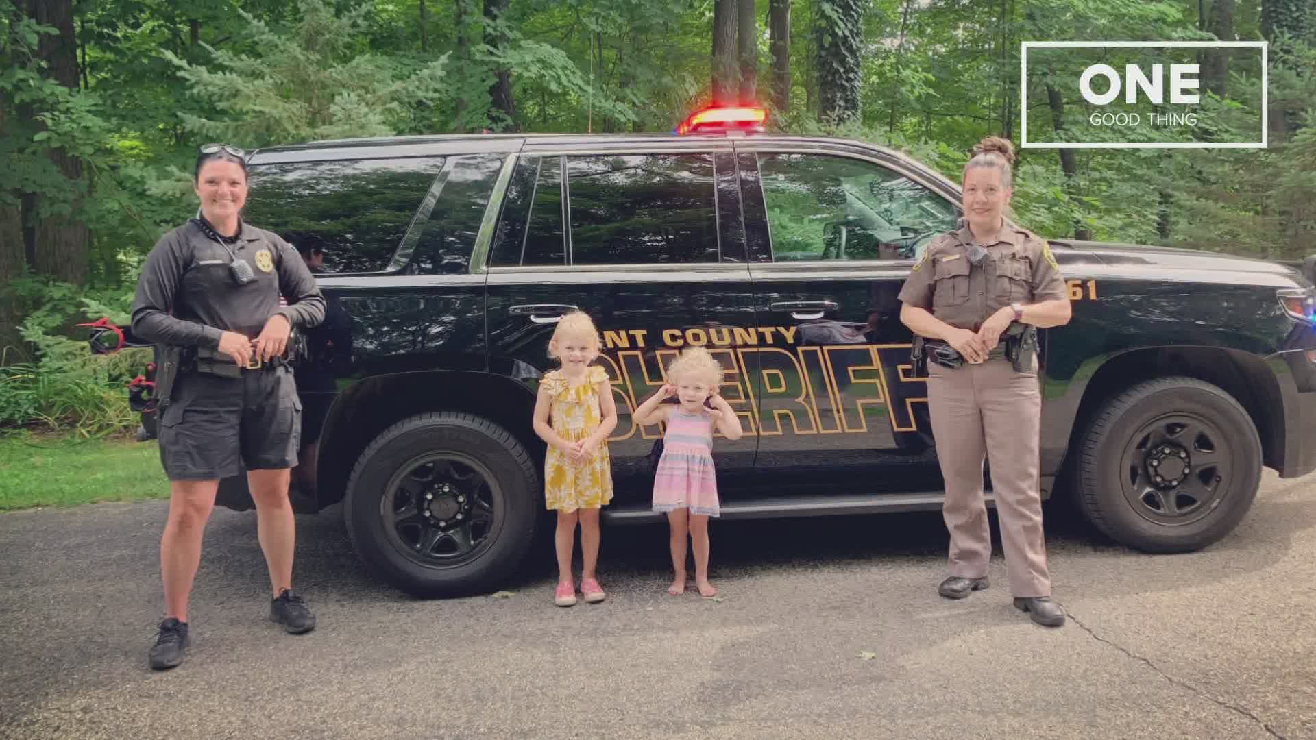 To Evalyn and all the little girls out there who want to be to be police officers, we hope you follow your dream and join the countless female officers who serve.