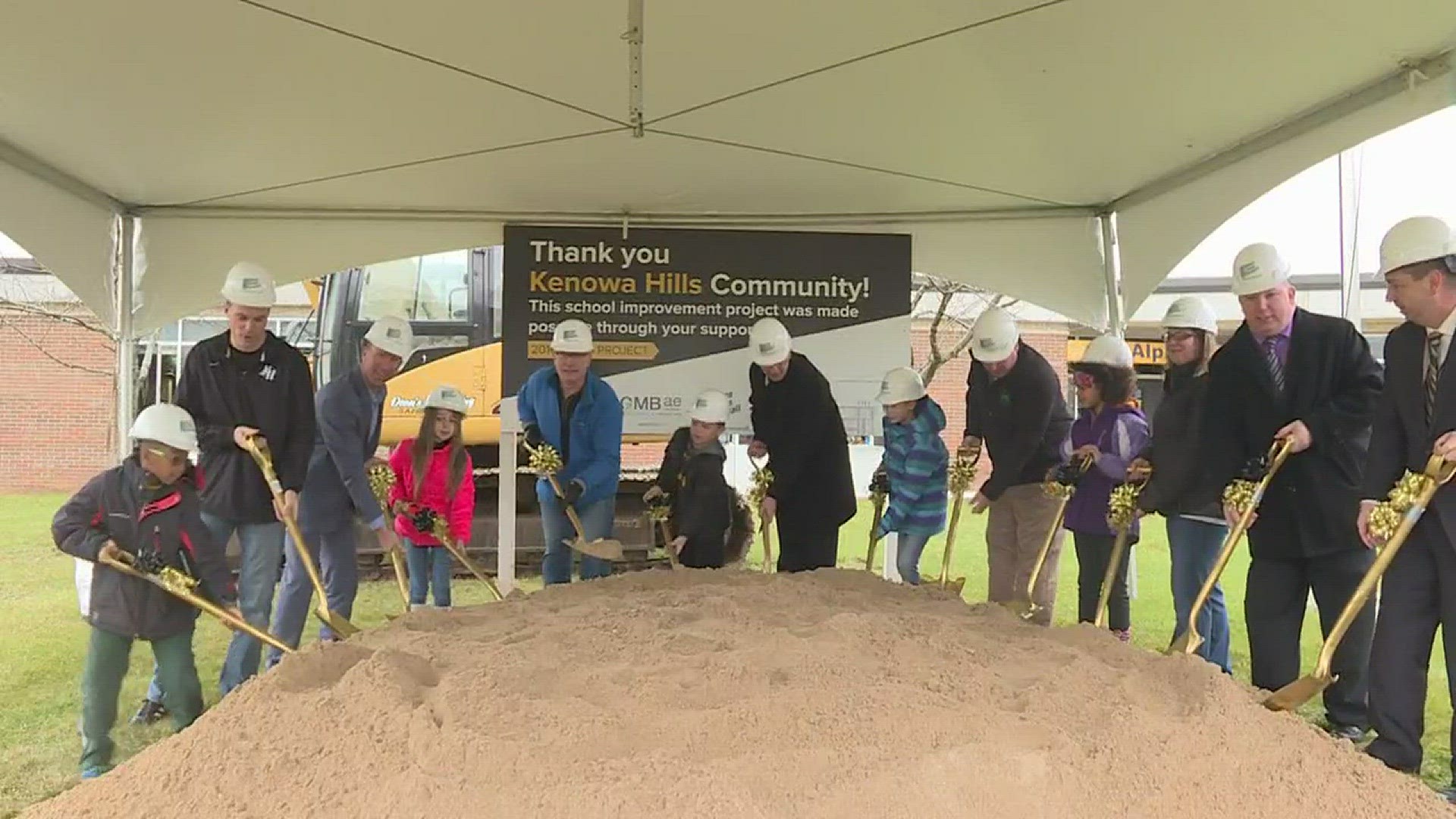 Kenowa Hills Public Schools breaks ground on 55 mil bond projects