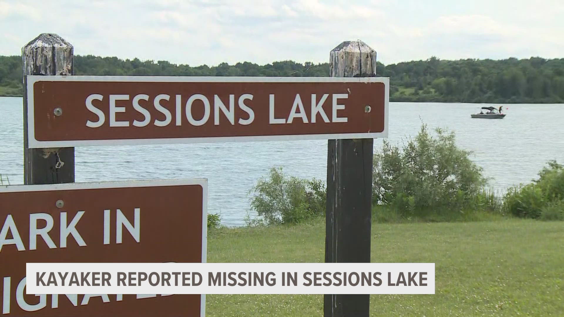 The Ionia County Sheriff's Office says they had a report of a missing kayaker on Sessions Lake Sunday evening. He's believed to be a 30-year-old Grand Rapids man.