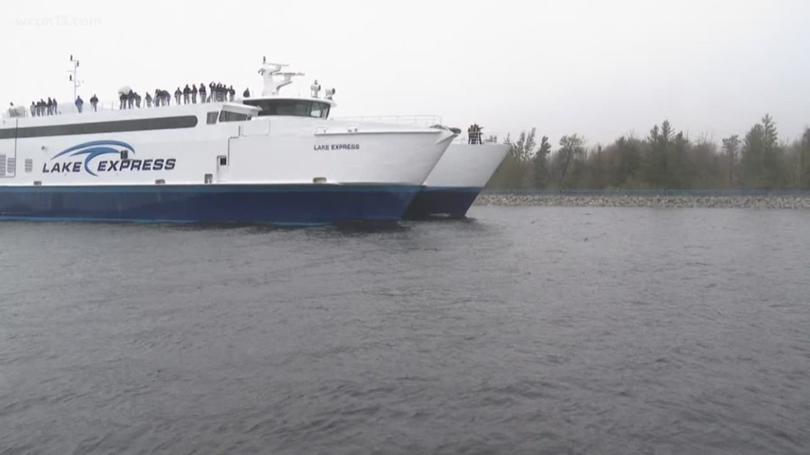 Muskegon to Wisconsin ferry service resumes Friday amid surging