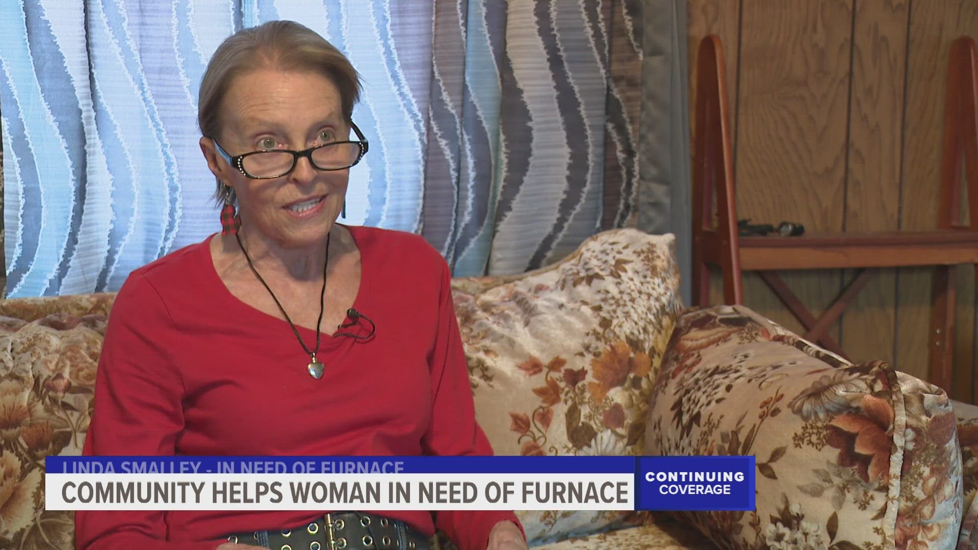 Linda Smalley found her furnace deemed unsafe to continue using. She told 13 ON YOUR SIDE she could not afford a new one. Now community members are reaching out.