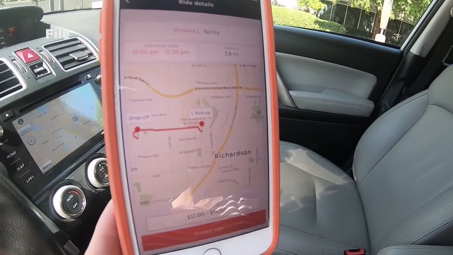The app, which officially launched in Grand Rapids this month, lets parents schedule rides for their children when they aren't able to drive them.