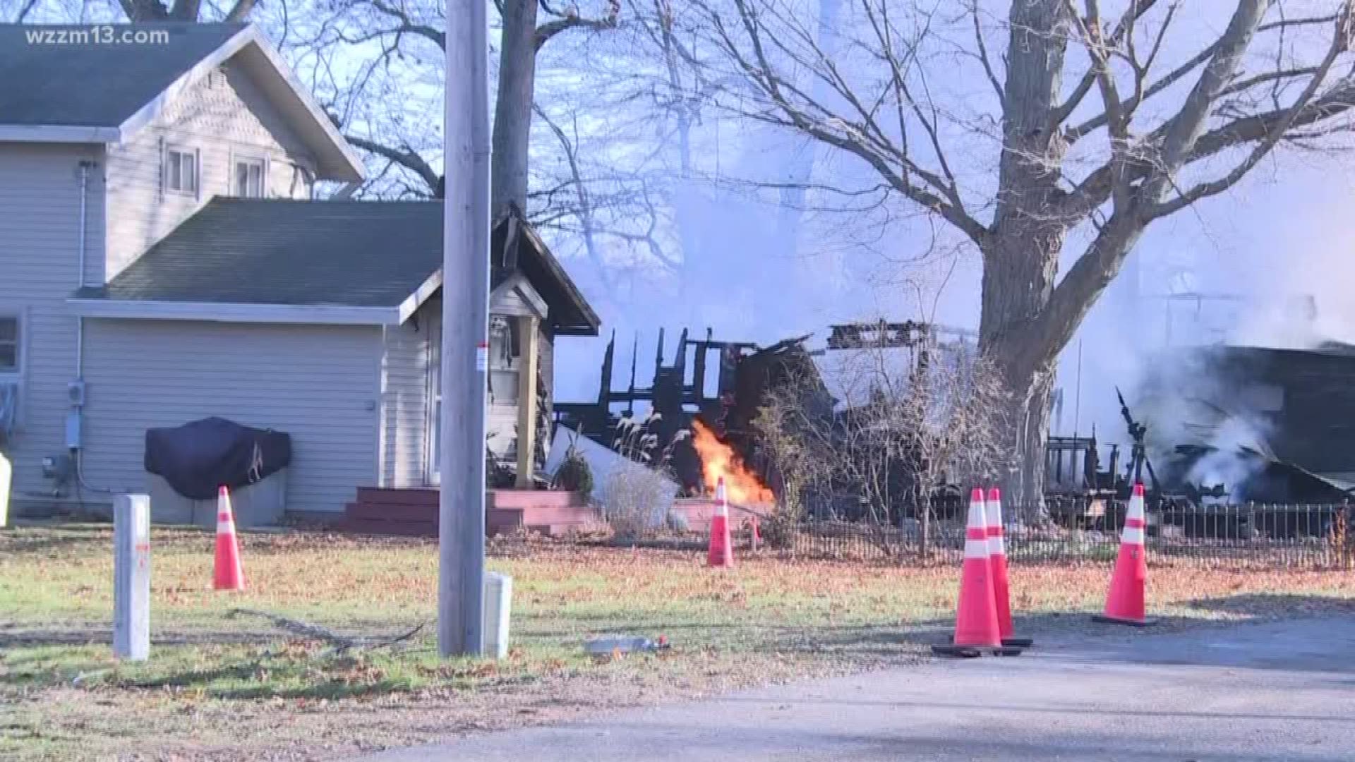 Ionia County fire destroys 2 homes, damages 2 others