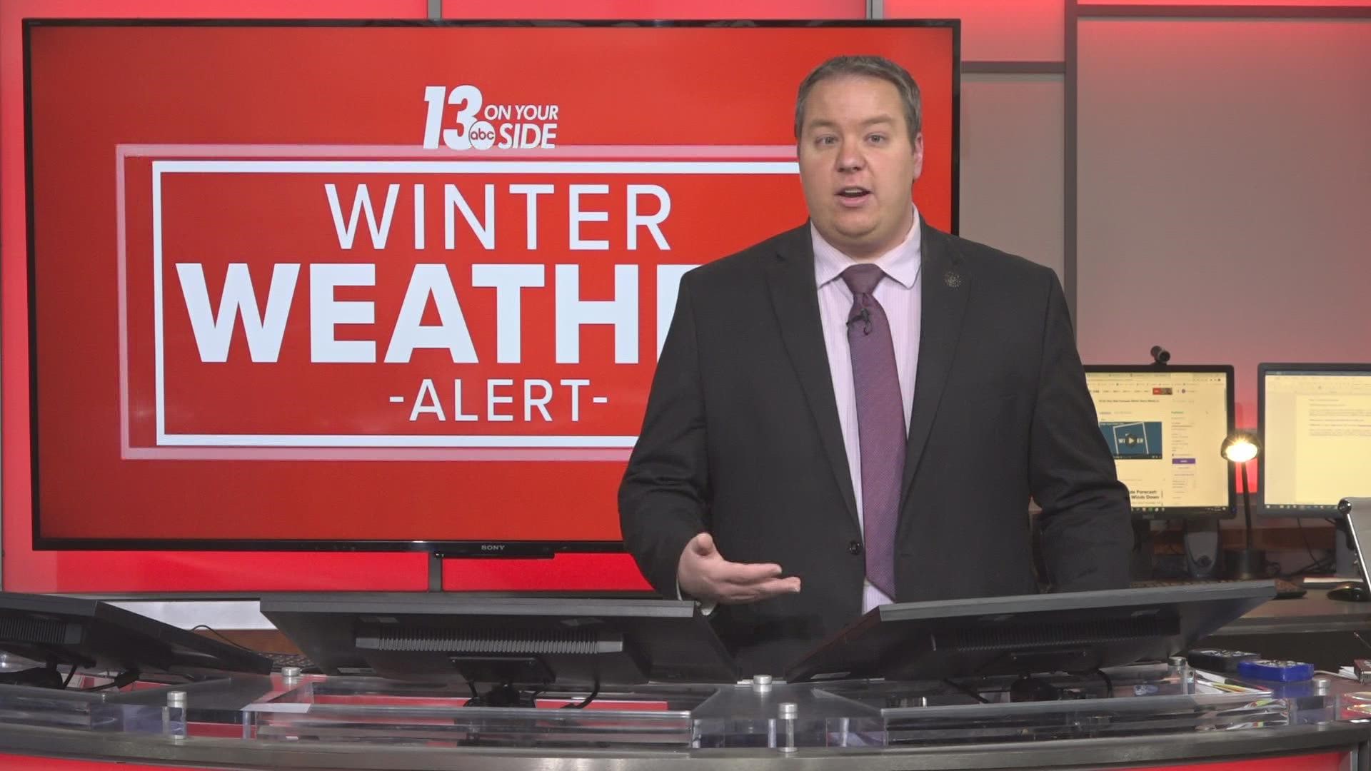 Meteorologist Michael Behrens has the latest on winter storm and ice storm conditions here in West Michigan!
