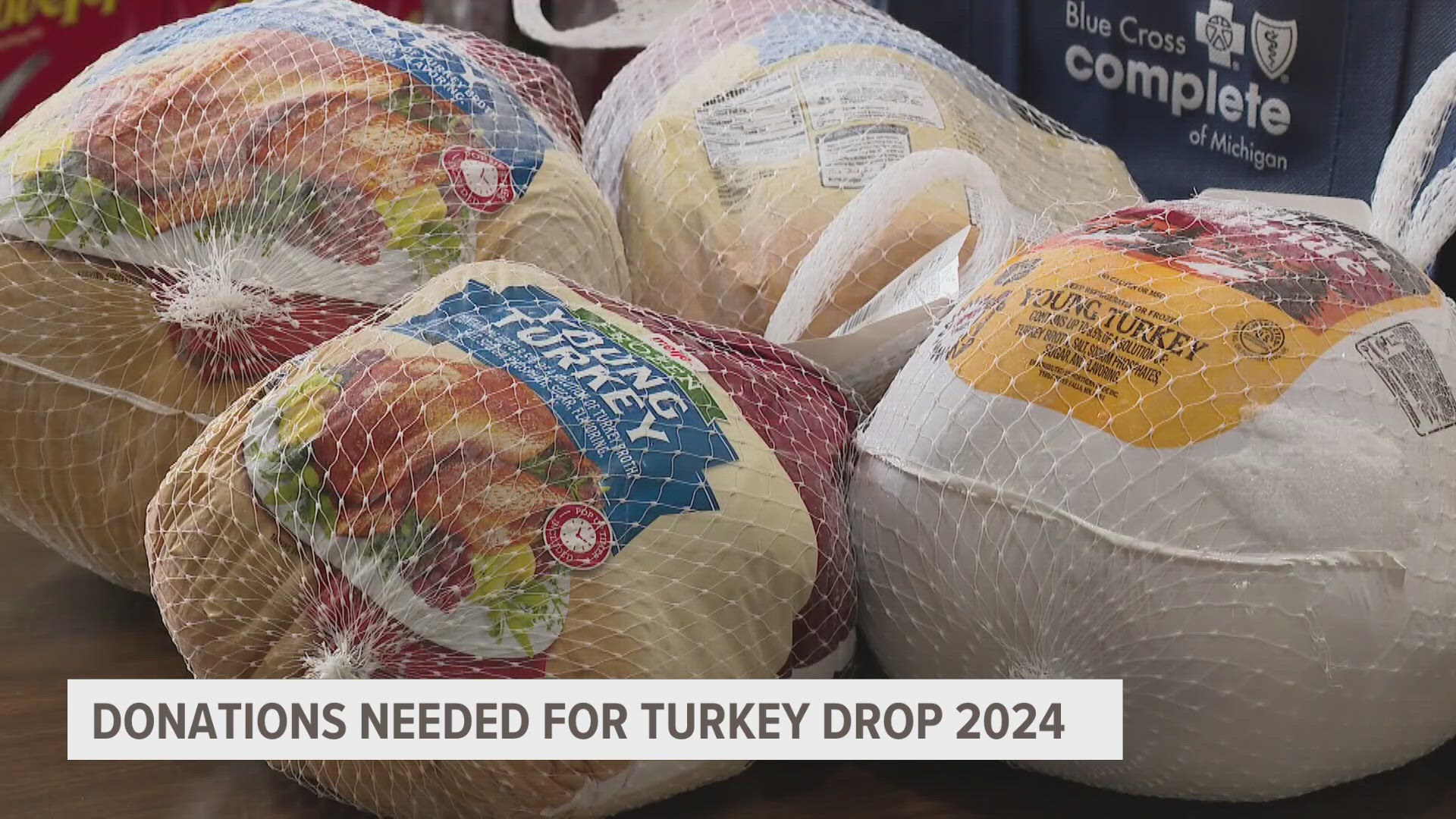 This year, the Muskegon Rescue Mission hopes to collect 900 frozen turkeys for families who need extra help filling their Thanksgiving tables.