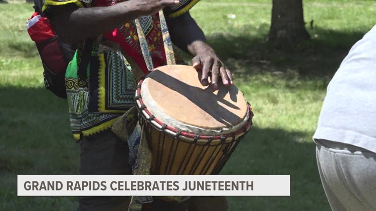 Grand Rapids celebrates Juneteenth with parade, gathering