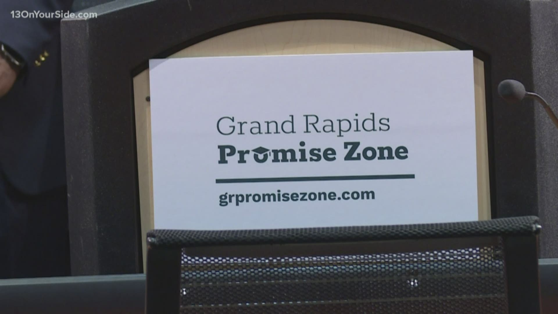 The Grand Rapids Promise Zone was announced Monday.