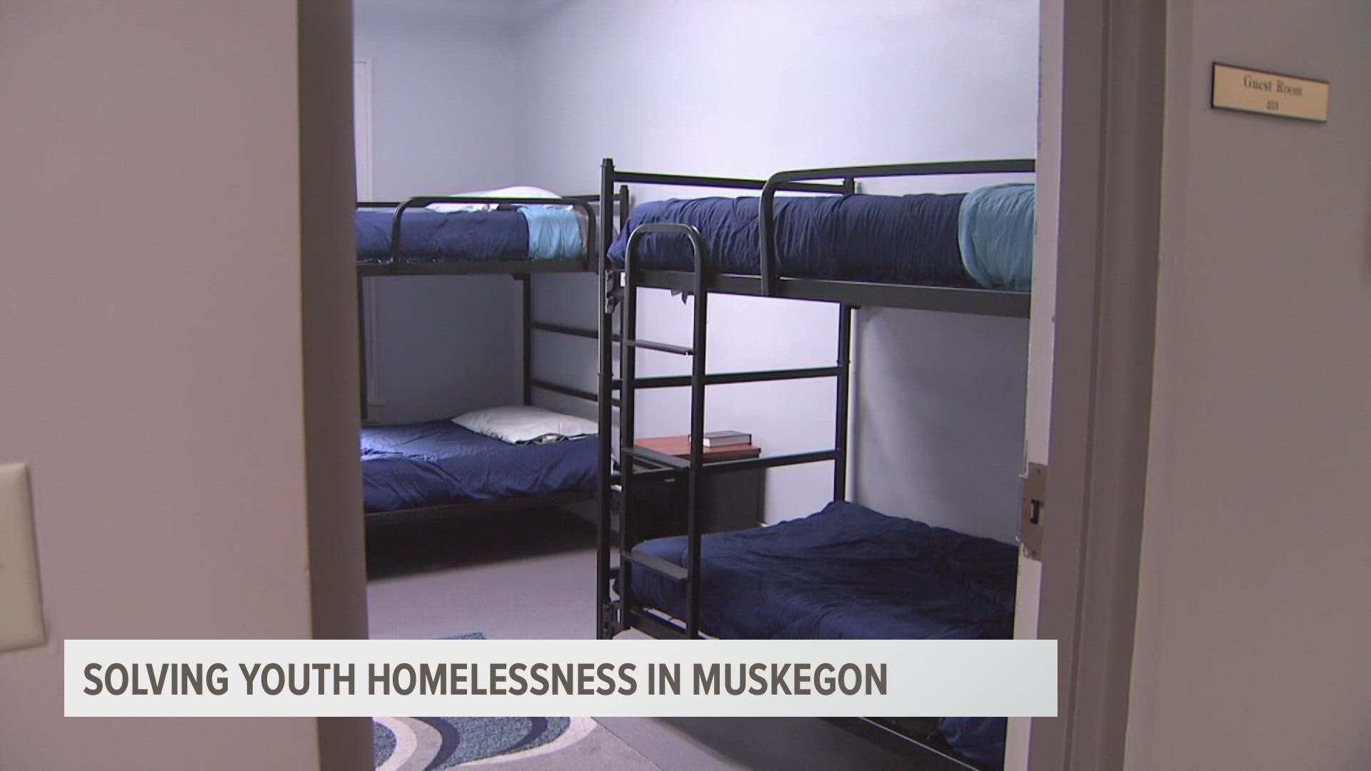 There were approximately 800 homeless children and teens living in Muskegon County, per data shared with 13 ON YOUR SIDE.