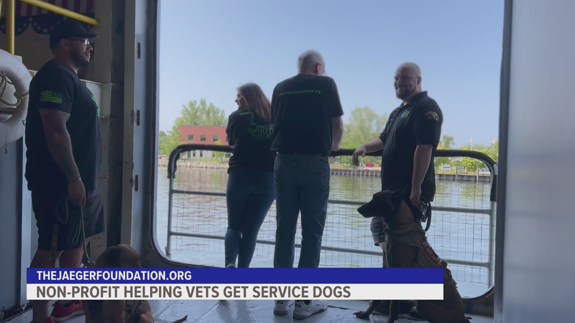 The Jaeger Foundation is based out of Muskegon. They say the process to get a service dog through the VA is not as efficient as it should be.