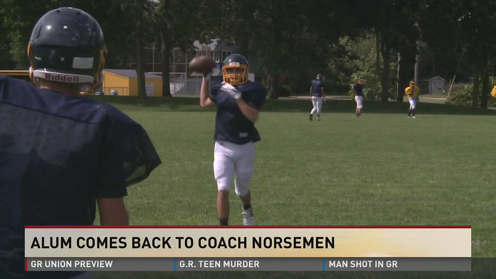 North Muskegon opens their season on the road against Reed City. They'll have a new coach at the helm who knows what it means to be a Norseman.