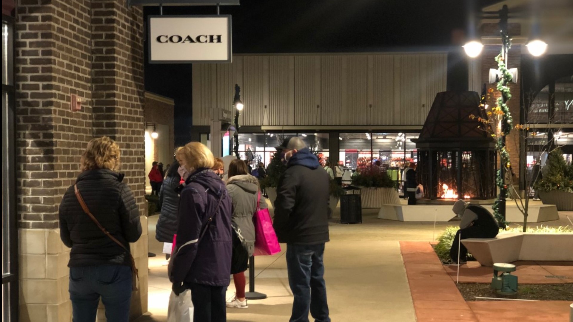 A look at some of the safety precautions Tanger Outlets is taking to allow for customers to shop in-person on Black Friday.