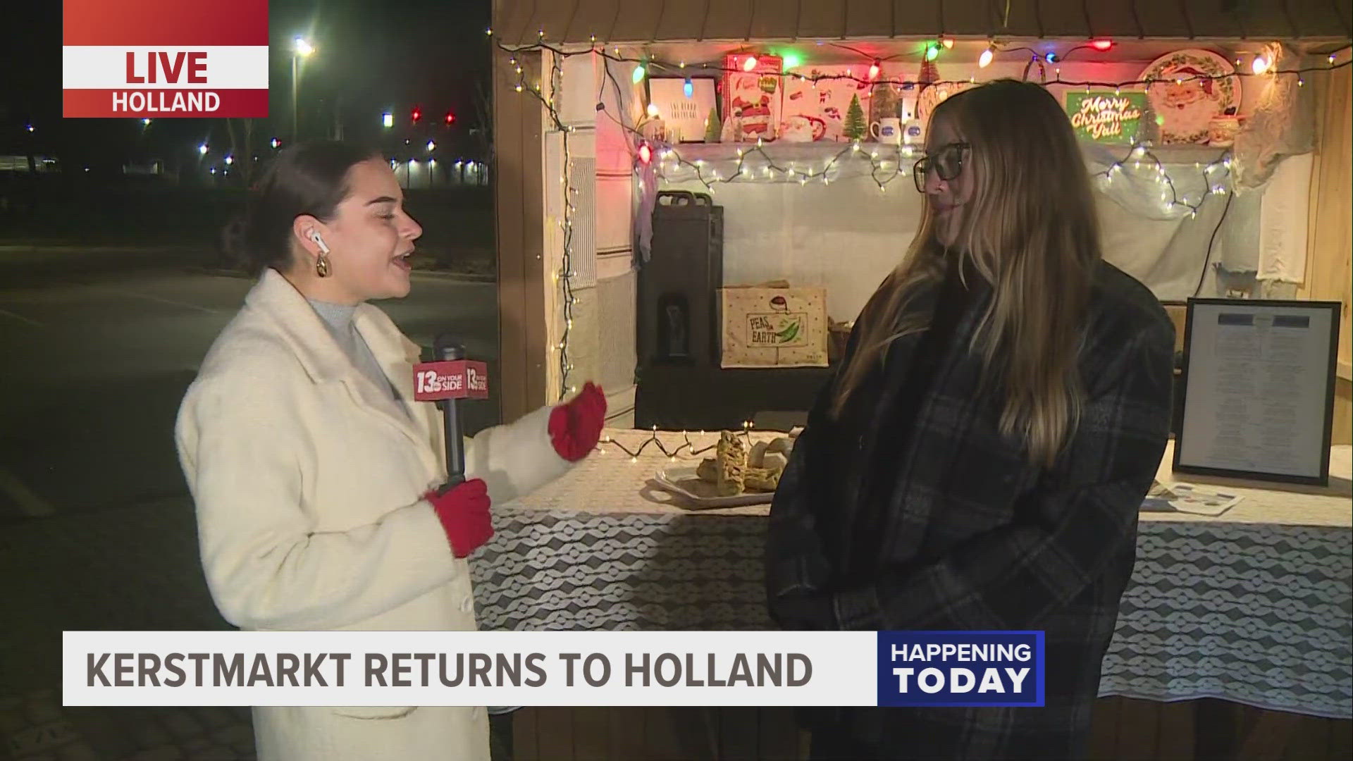 If you're wanting to get a head start on the holiday shopping season, the Kerstmarkt features local businesses and kicks off Saturday.