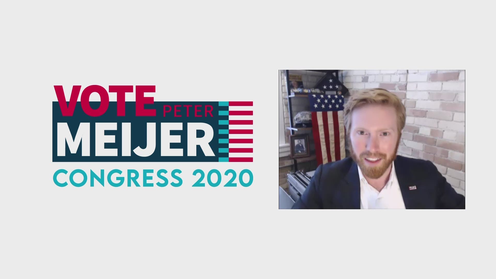 A one-on-one interview with Peter Meijer, a Republican who is running for a seat in the U.S. Congress.