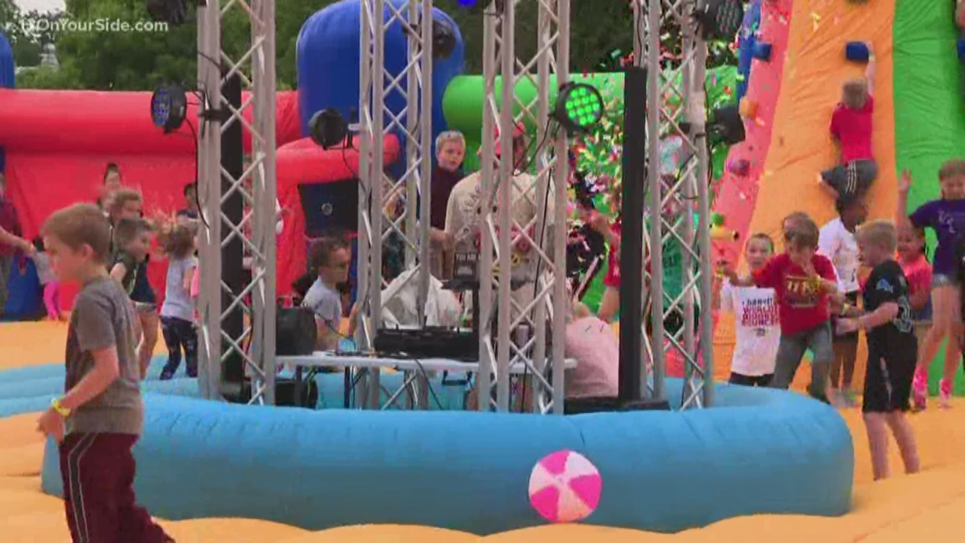 World's Largest Bounce House comes to Walker