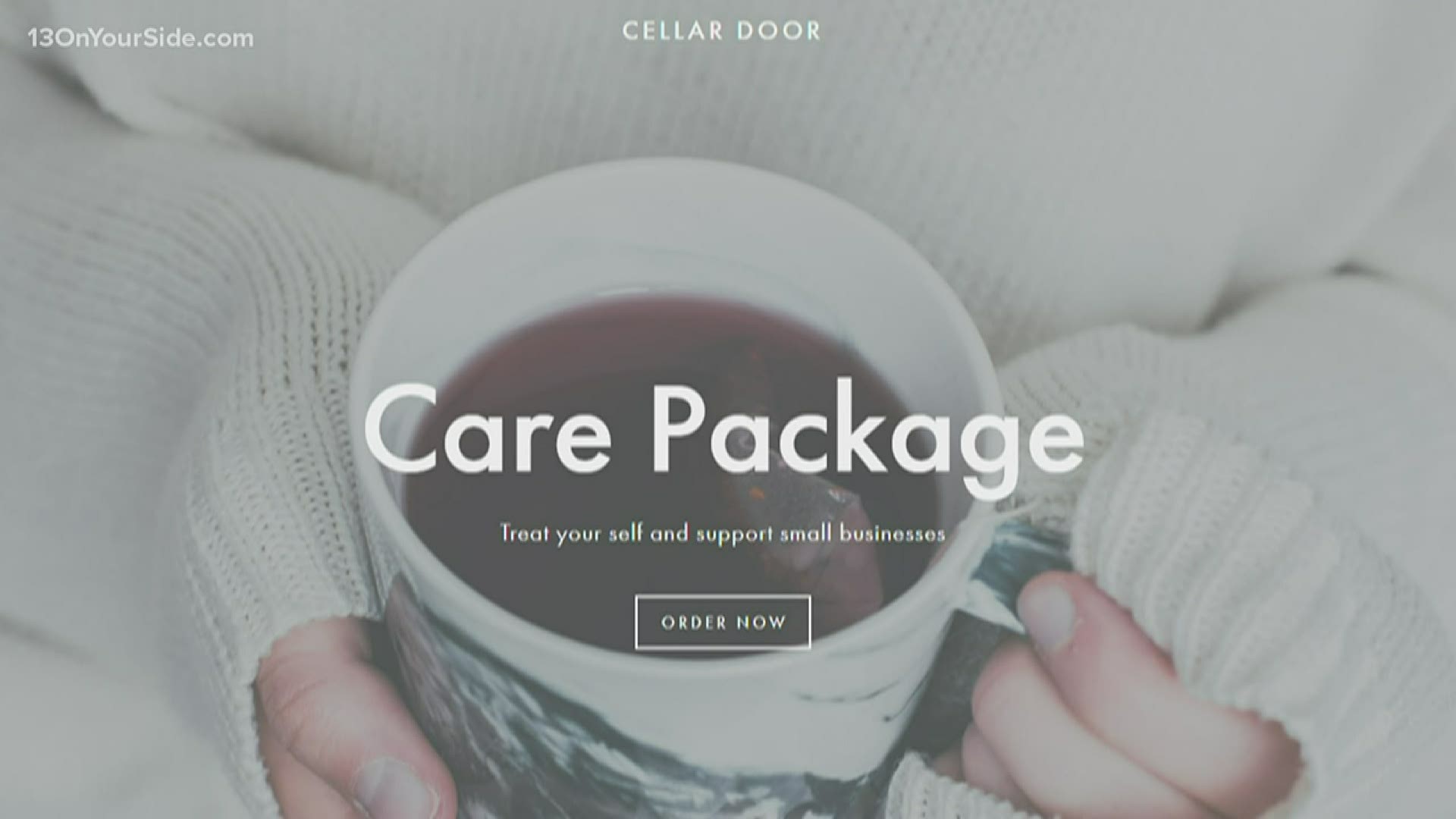 Cellar Door Preserves has added care packages with items from other local businesses to their offerings.