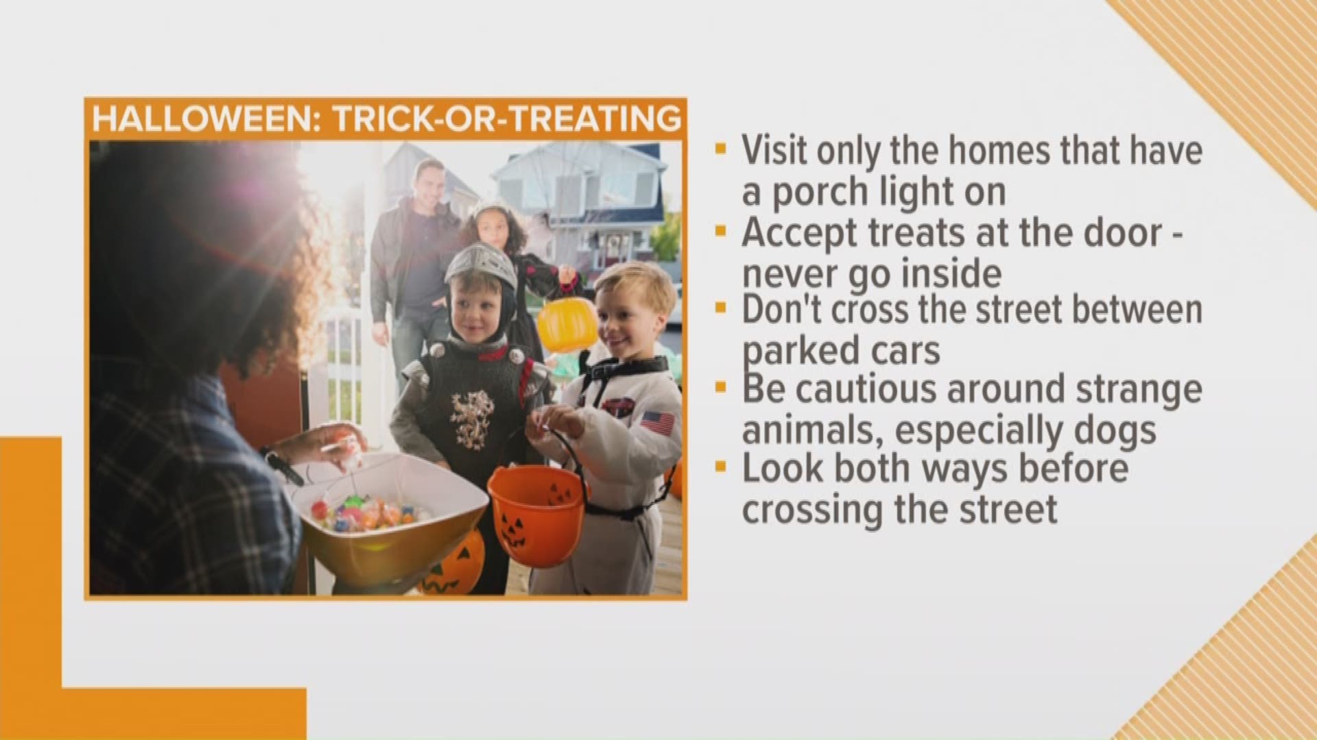 Safety tips for Halloween