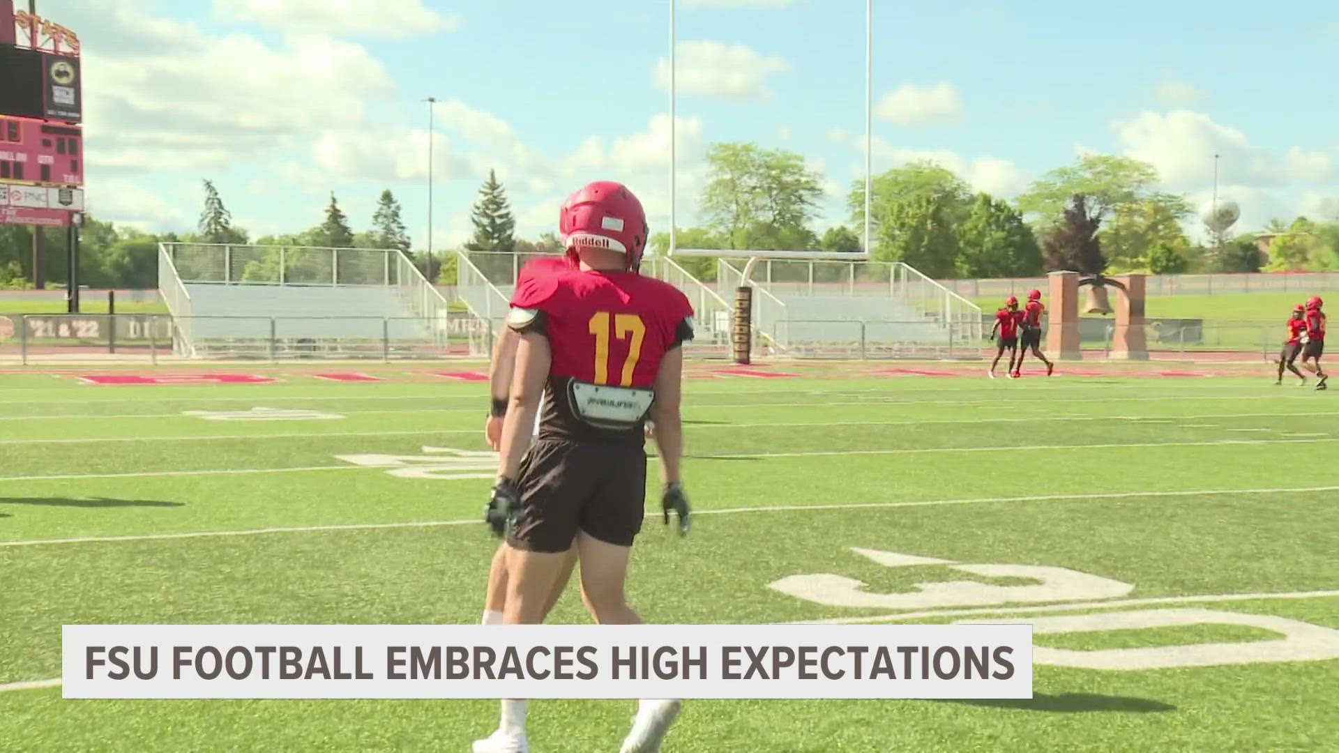 Ferris is preparing for the upcoming football season.