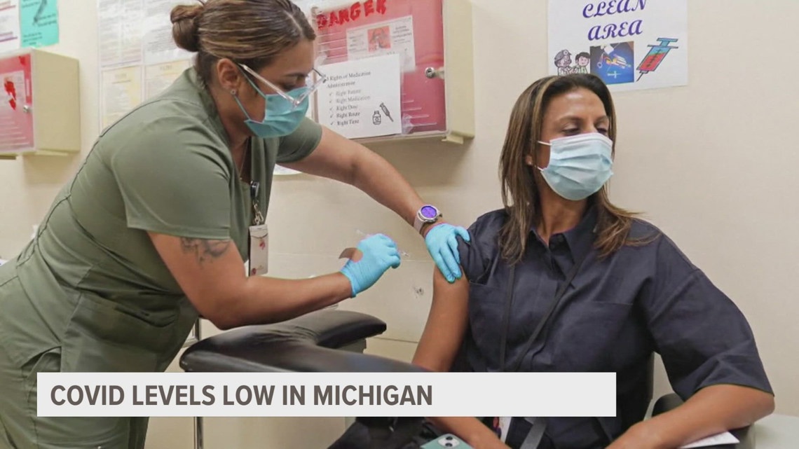 COVID-19 levels low in Michigan | wzzm13.com