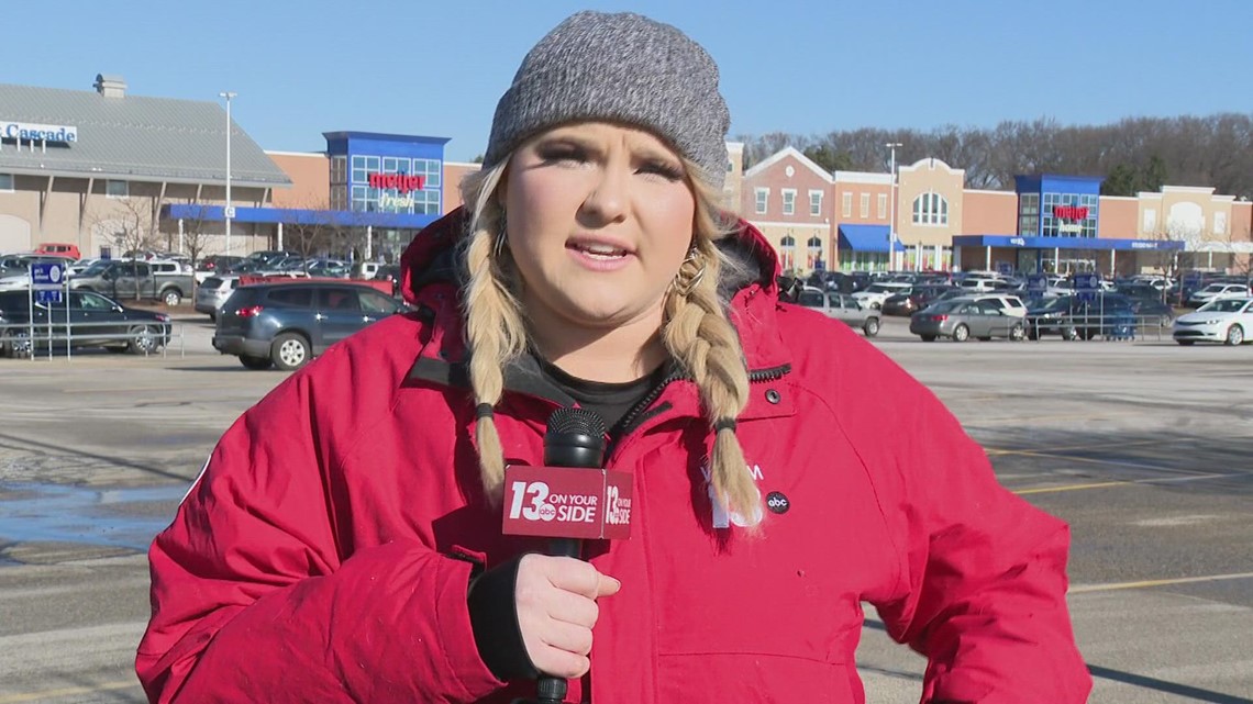 Woman in 'disbelief' after being robbed at Cascade Meijer, minutes