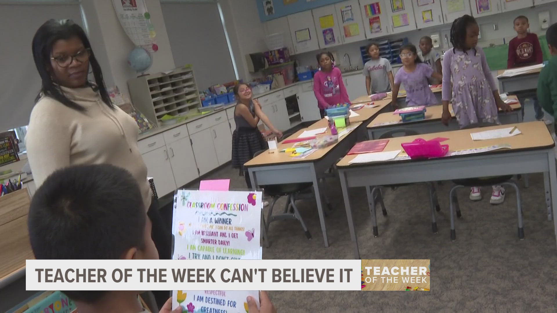 She thought it was just their typical Monday morning assembly. Really, 13 ON YOUR SIDE was there to surprise her as our next Teacher of the Week.