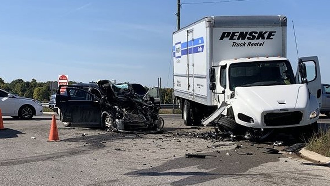 Driver in critical condition after crash with box truck in Lowell