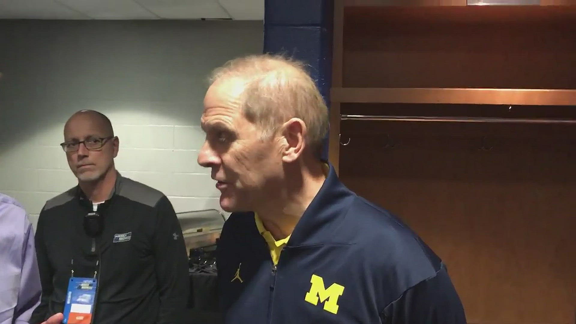 Michigan basketball coach John Beilein talks with members of the media in Wichita, Kan. on Wednesday, March 14, 2018. The Wolverines face Montana Thursday. Video by Nicholas Baumgardner, Detroit Free Press.