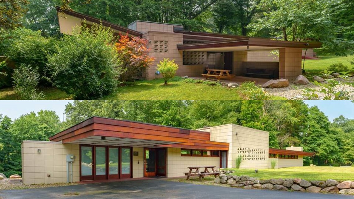 Two Frank Lloyd Wright homes for sale as a set in Kalamazoo for $4.5 million