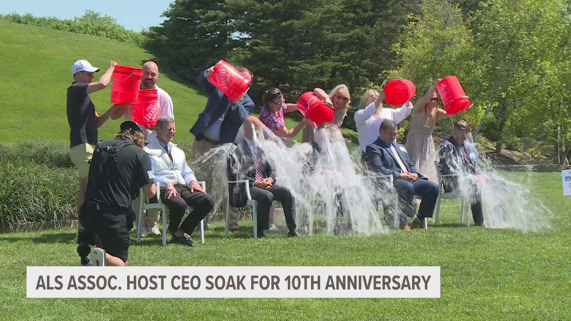 10 years ago, the ice bucket challenge raised millions of dollars nationwide for the fight against ALS, or Lou Gehrig's disease.