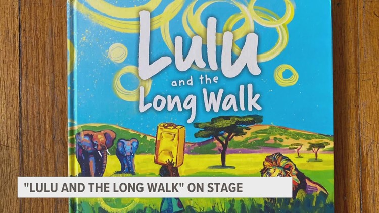 Holland artist's illustrations come to life on stage with 'Lulu and the Long Walk'