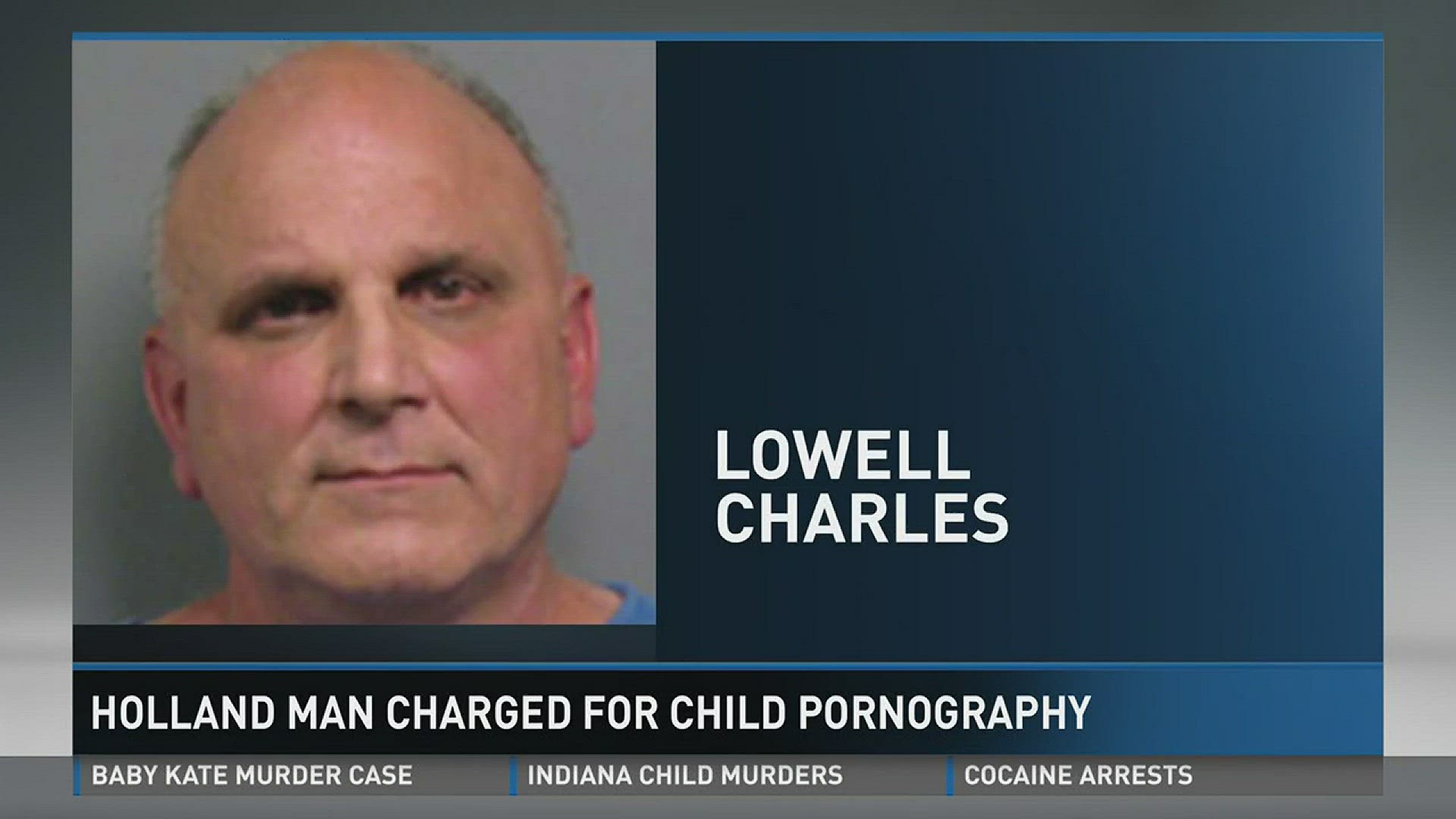 Holland man charged for child pornography