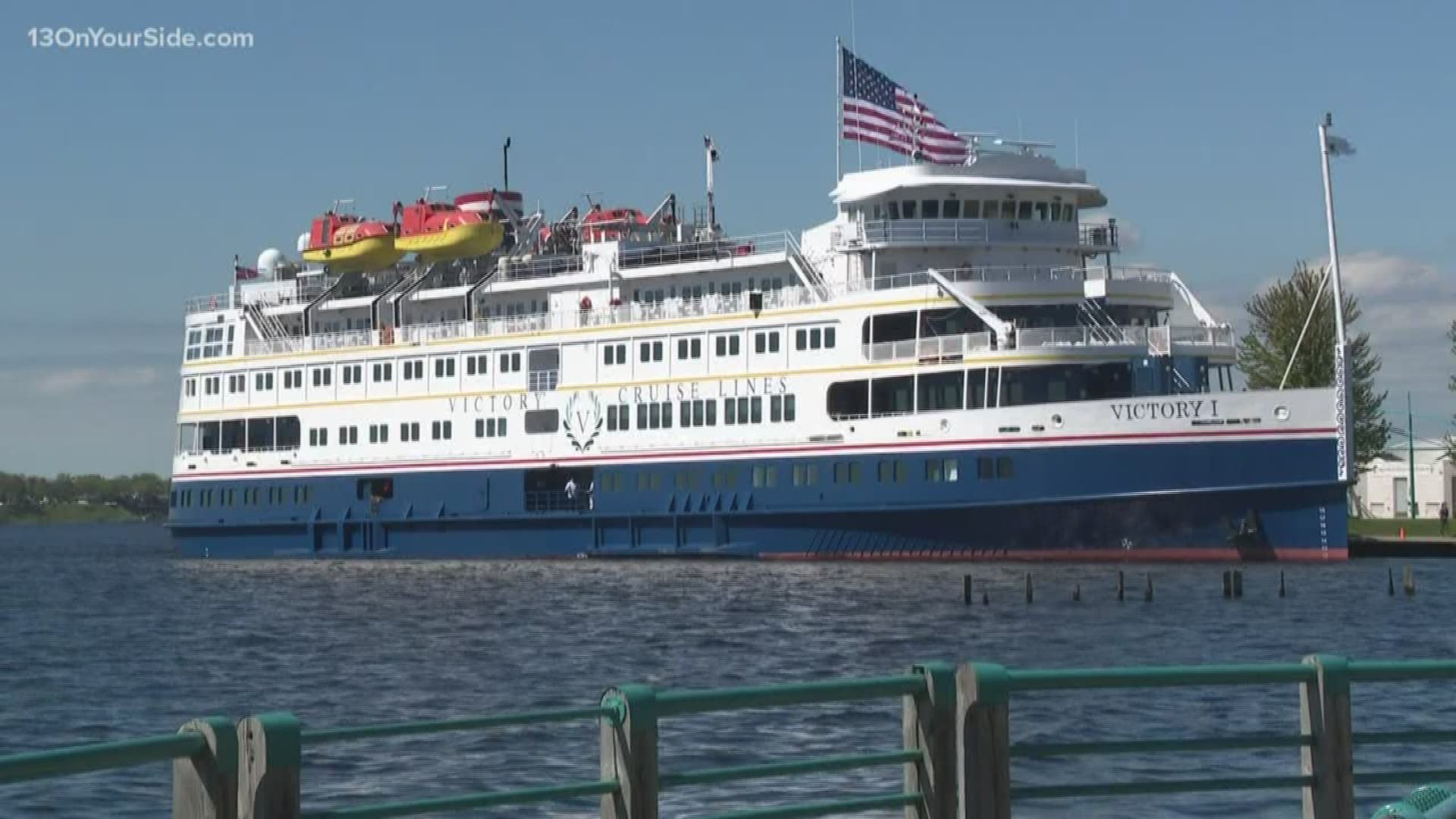 Cruise ships will stop in Muskegon 35 times in 2020 from May to October.
