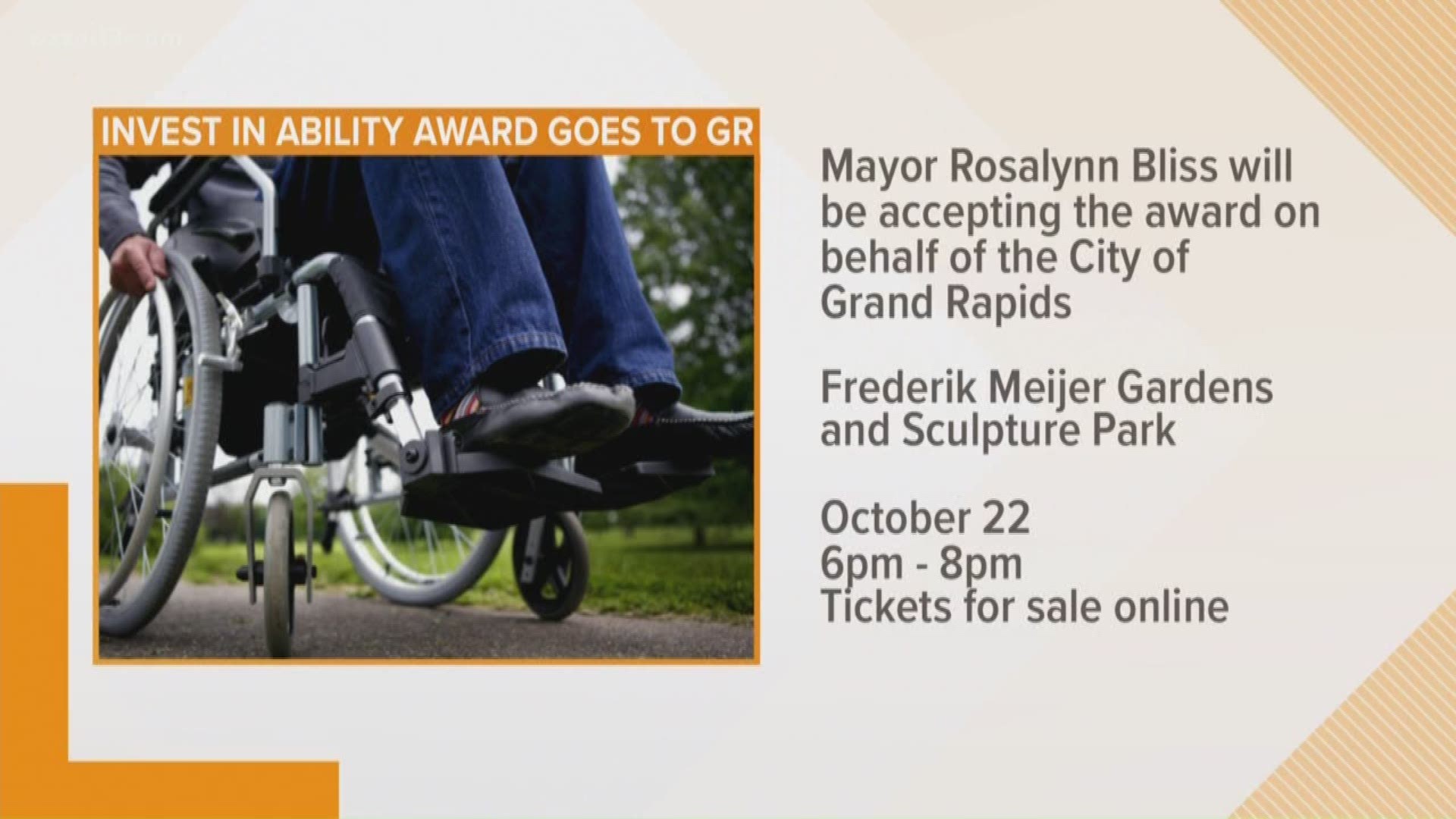 National Disability Month, GR wins award for investing in accessibility