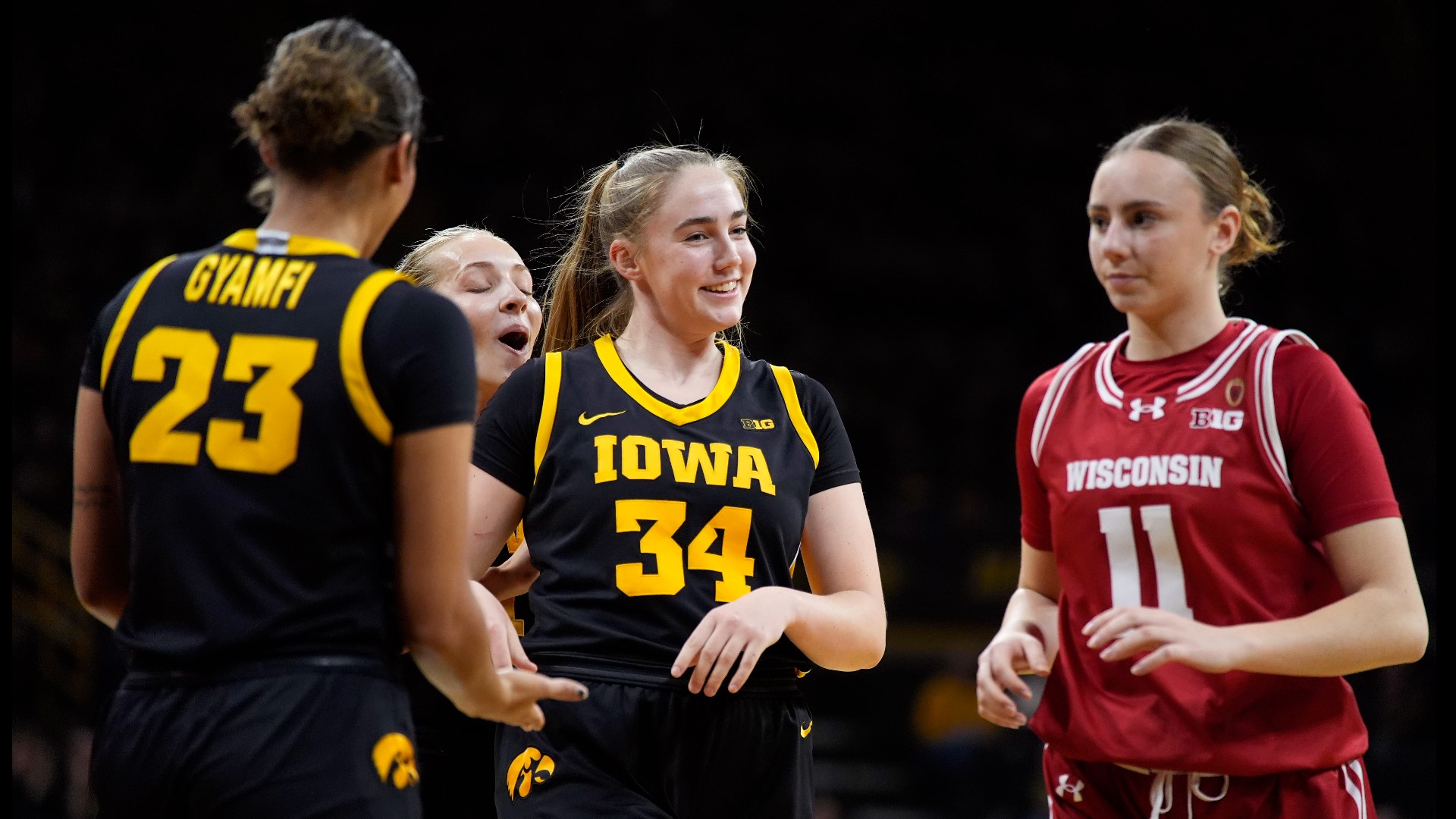 At Hamilton, she was the Caitlin Clark of the team. Ediger was the one hitting the shots for the Hawkeyes and eventually became the school's all-time leading scorer.