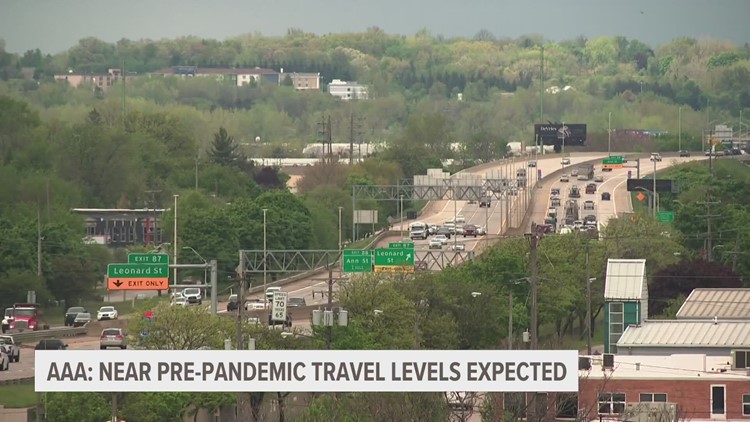 Near pre-pandemic travel levels expected over Memorial Day weekend